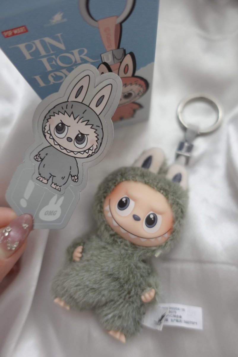 ☔️ですね。 この間シークレット #ラブブ㊙️💚 初めて GETしたよ🤩