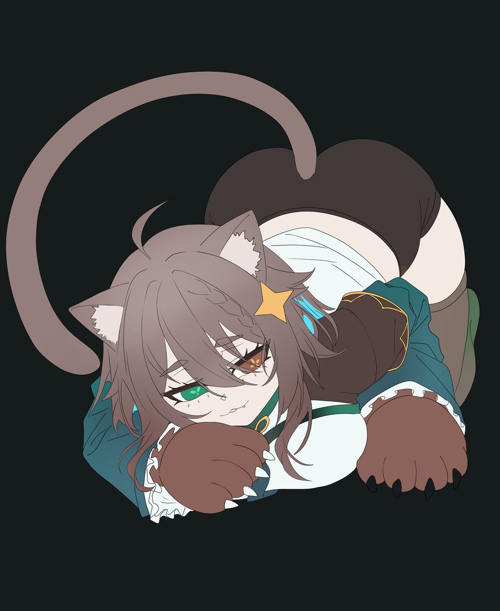 Les dejo el avance 
Después lo renderizo 

#Meica_art miau