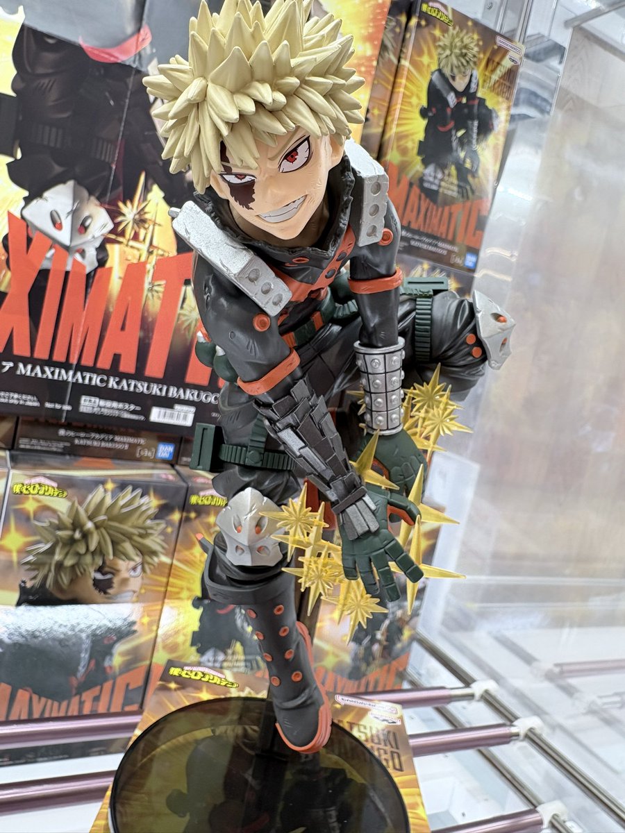 💥新景品入荷情報💥 #僕のヒーローアカデミアMAXIMATIC KATUKI