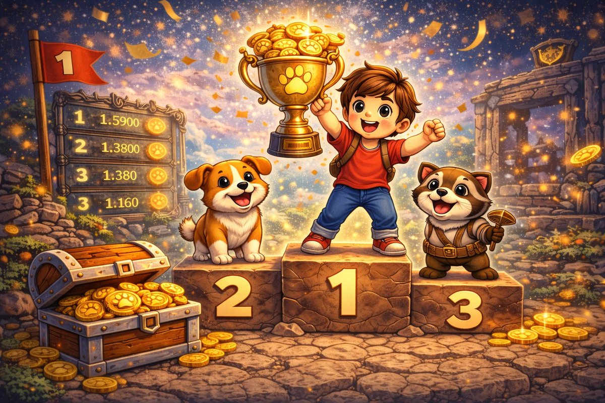 MoveDogPlay's tweet image. 🏆🐾 Ready for the top spot?

Solve the puzzles.
Climb the ranks.
Claim your victory 🚀✨

It’s more fun together 👀
👉 Tag a friend and challenge them!
🎮🐾 : t.me/move_dog_bot

#MoveDog #MDOG #ChallengeAccepted #TagYourFriend #PlayTogether