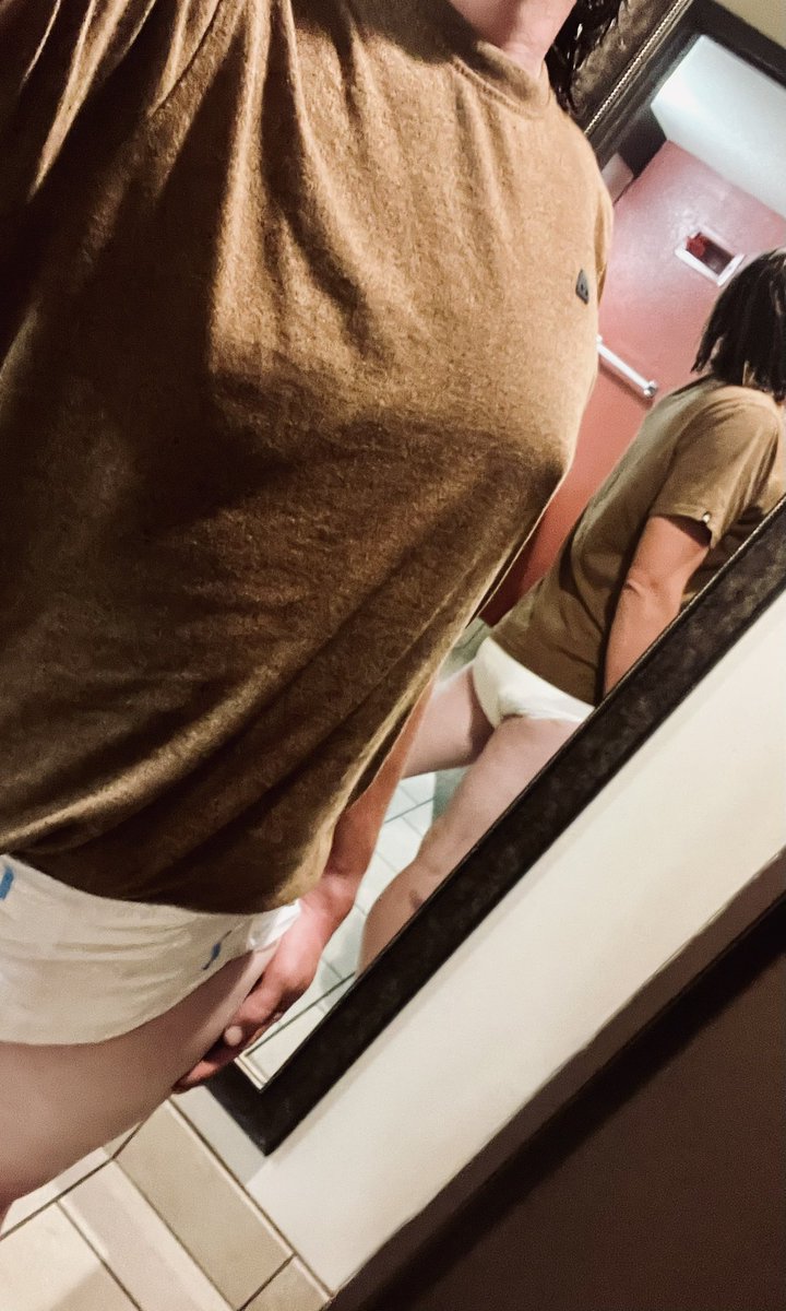 sissy_allie's tweet photo. Away from home, but never away from my diapers… quick mirror check in the hotel bathroom🪞🍼tired trans babygirl after a long day feeling extra little tonight

#trans #ABDL #diapergirl #transabdl #diaper #littlespace #abdlcommunity #diaperlover #abdldiapers #abdlgirls #ageplay https://t.co/uUqnfNgG7s