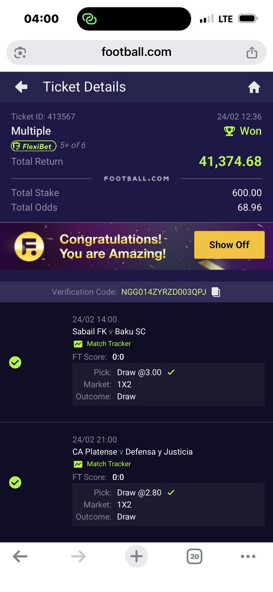 5/6 FT X boom 💥 💥💥💥💥💥💥💥💥💥💥💥💥💥💥💥💥💥💥💥💥💥🎉🎉🎉🎉🎊🎊🎊🎊🎉🎉🎉🎉🎉🎉💥💥💥💥
Another 5/6 on <a href="/officialmoore7/">Moore Tips</a> ✍️ 
Be like na the 4th or 5th one this year Omo 🤦‍♀️
Northampton town denied us the full bakery (My 500k plus ah😩)
Shaa make I manage this as recovery for