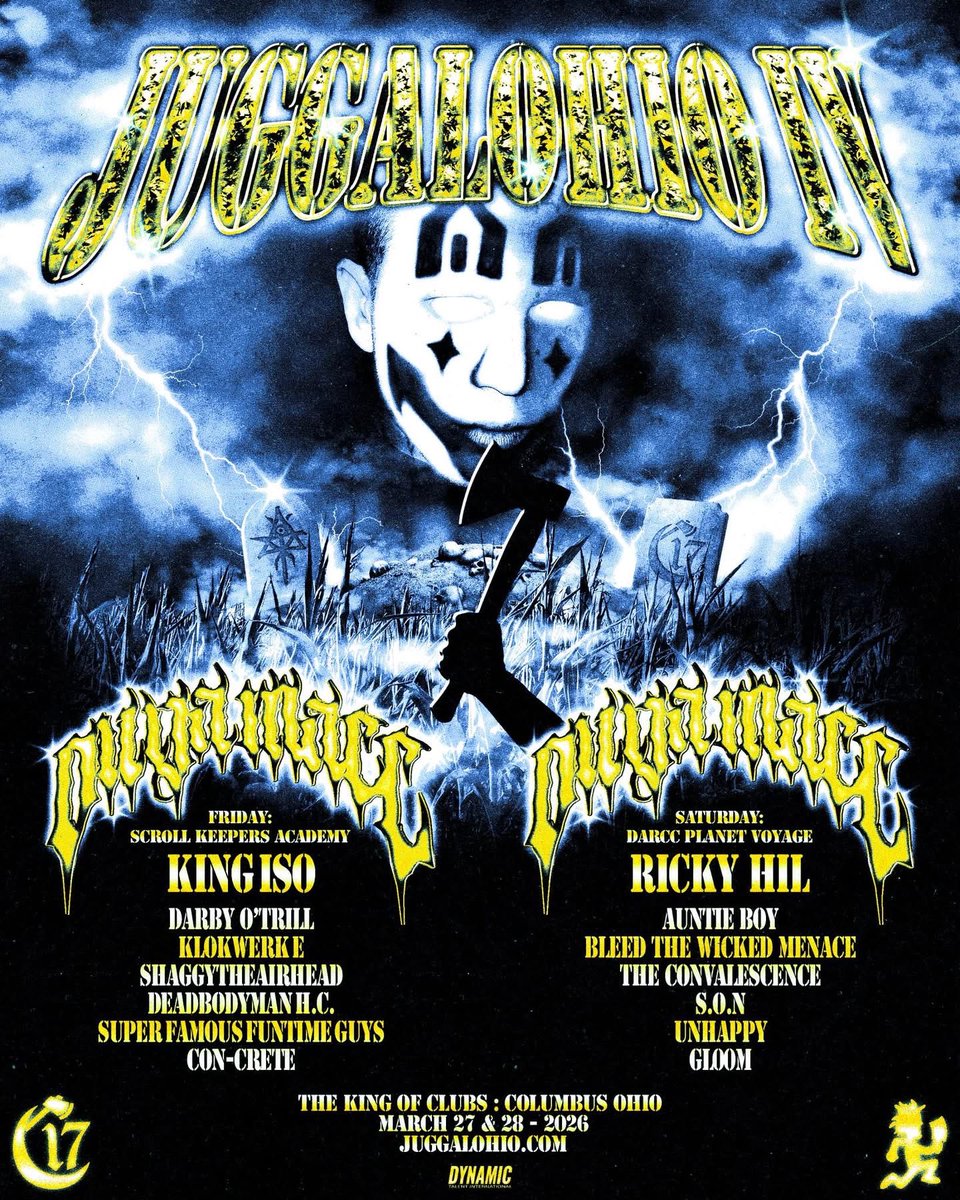 Juggalohio Four. 
Full lineup. 
Yeehaw.