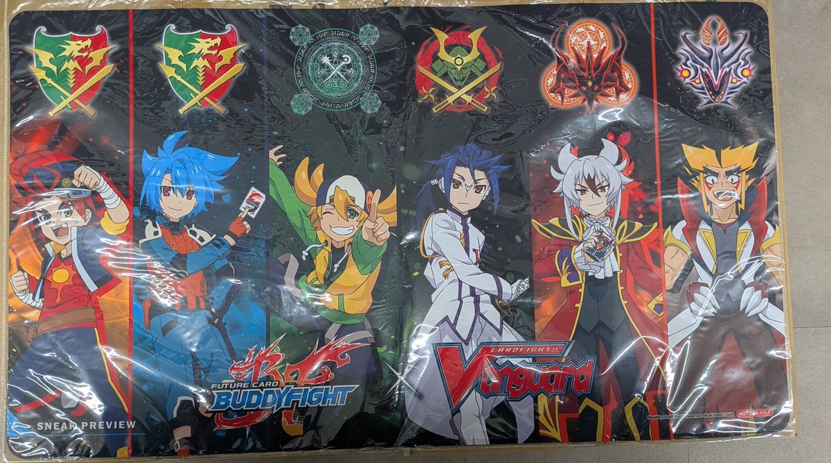 ヴァンガード】販売情報 バディファイトコラボのラバーマットと洗練