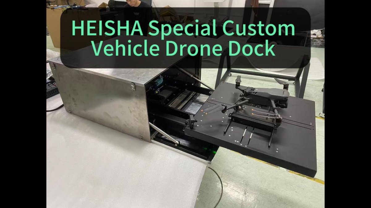 HeishaTech's tweet photo. HEISHA Custom Vehicle-Mounted Drone Dock | Stainless Steel, Shockproof, ... https://t.co/1fH9xkQb6s via @YouTube https://t.co/tX07UVT1EE