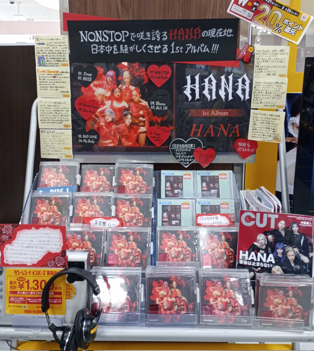 HANA】 HANA 1st Album 「HANA」 HANAの原点と現在地を詰め込んだフル