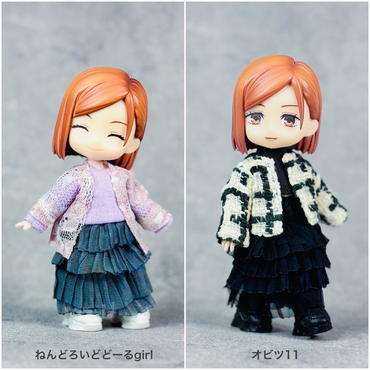 上限なし受注はガールズアイテムも🪄 🩶グレーで春っぽく 🖤ブラックで