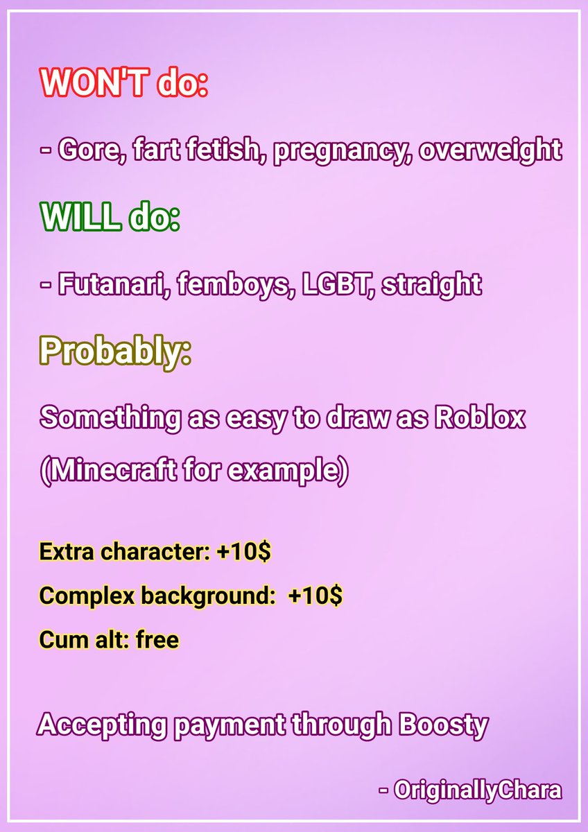 OriginallyChara🔞 (Comms closed) tweet media