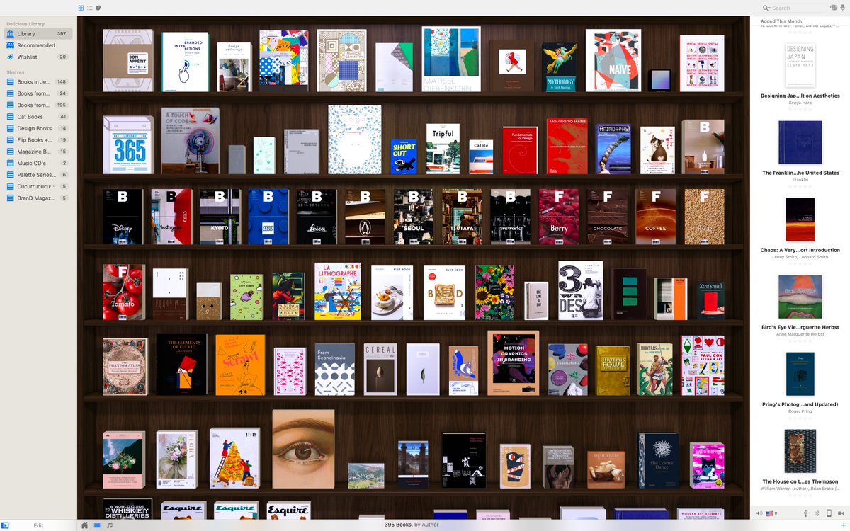 Superflydcd's tweet photo. When I began organizing my #books 2 years ago, I started with 60. As of now, nearly 450 books are categorized and added to my library! 🥹 When the creator of @deliciousmonstr retired #DeliciousLibrary, I decided to continue with my work by adding everything manually. ✍🏻📚 https://t.co/CPavakYzv1