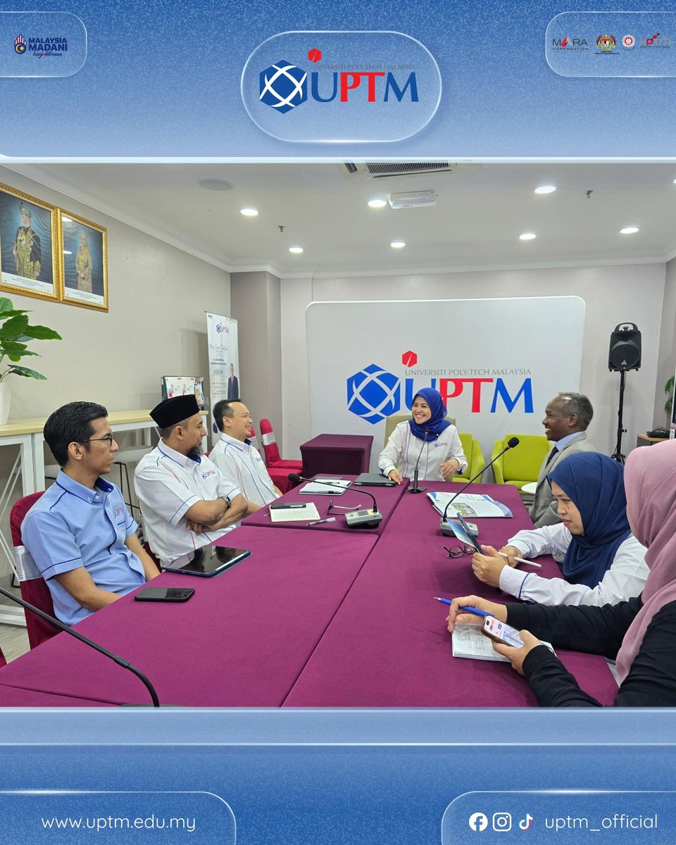 uptm_official's tweet photo. 𝐒𝐓𝐑𝐄𝐍𝐆𝐓𝐇𝐄𝐍𝐈𝐍𝐆 𝐀𝐂𝐀𝐃𝐄𝐌𝐈𝐂 𝐄𝐍𝐆𝐀𝐆𝐄𝐌𝐄𝐍𝐓 𝐁𝐄𝐓𝐖𝐄𝐄𝐍 𝐇𝐎𝐑𝐌𝐔𝐔𝐃 𝐔𝐍𝐈𝐕𝐄𝐑𝐒𝐈𝐓𝐘 &amp; 𝐔𝐍𝐈𝐕𝐄𝐑𝐒𝐈𝐓𝐈 𝐏𝐎𝐋𝐘-𝐓𝐄𝐂𝐇 𝐌𝐀𝐋𝐀𝐘𝐒𝐈𝐀 🇸🇴 🇲🇾

#UnifiedEntity
#BuildingTheNation
#MenjunjungAmanah
#60TahunMARA
#AmazingUPTM https://t.co/ki34aKthEa