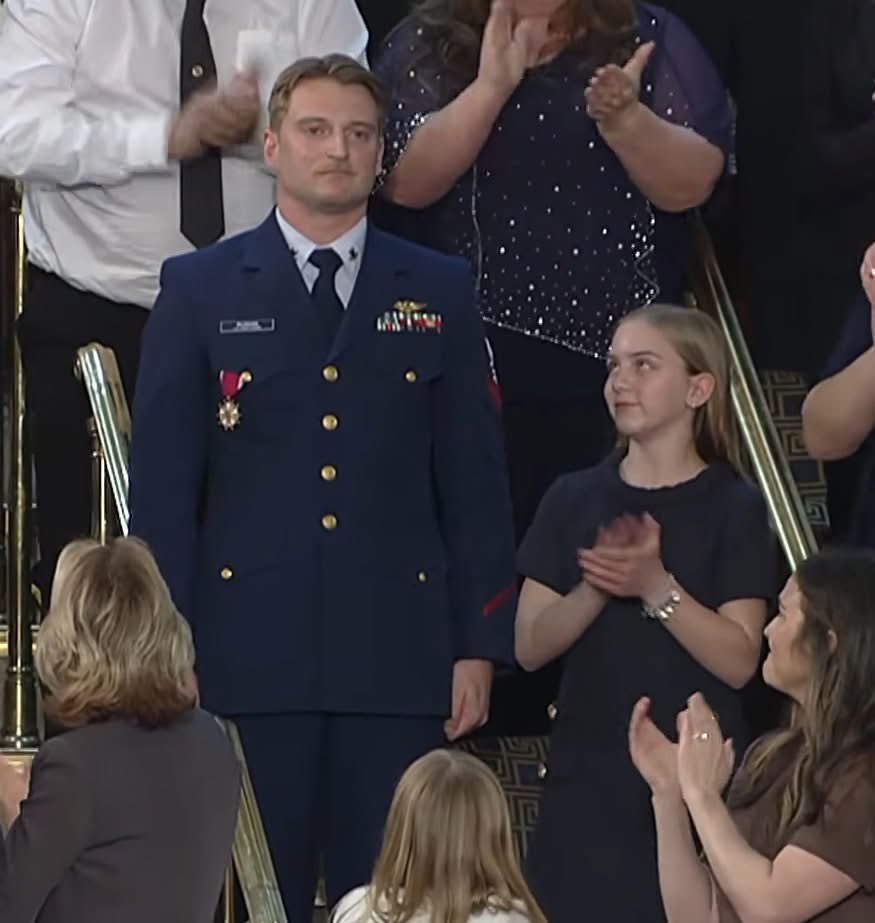 AMERICAN HERO: President Trump just awarded Coast Guard Petty Officer Scott Ruskan the Legion of Merit for "extraordinary heroism."

Ruskan, a rescue swimmer, is credited with saving 165 people during the Texas flash floods at Camp Mystic.

He reunited with camper Milly Cate