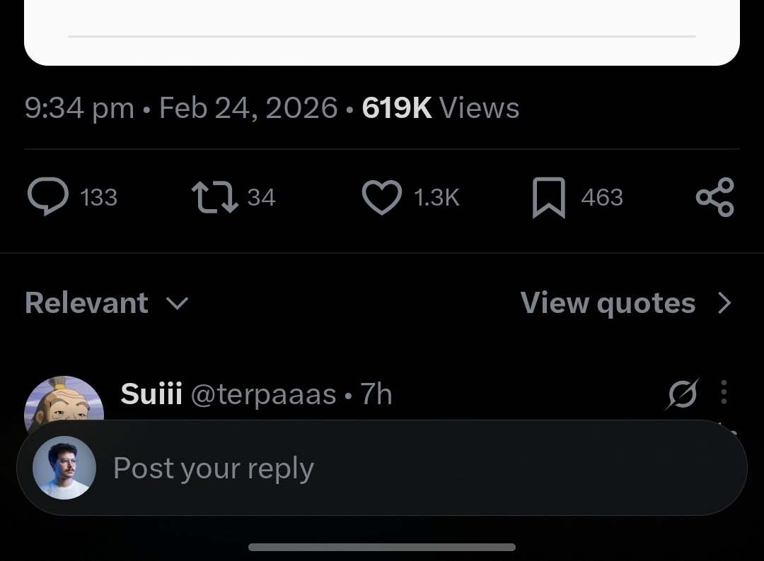 YassinCreates's tweet photo. Now my main X app on Android is 👇

X Lite (the new X on Android)

- Like the blur on top
- Like the transparency on bottom
- Like the UX
- Like the (Post your reply) button 

Feedback:
- Need to be smoother 
- Adding all features 
- Improve UI way more

@X @XMENA @elonmusk https://t.co/g8lFdxAakq