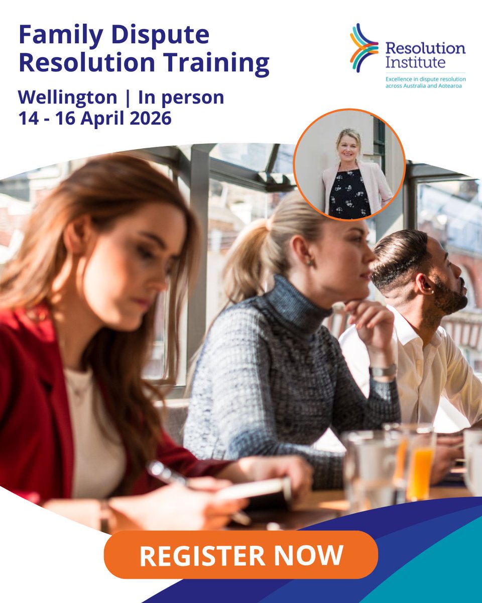 Resolution Institute - dispute resolvers tweet media