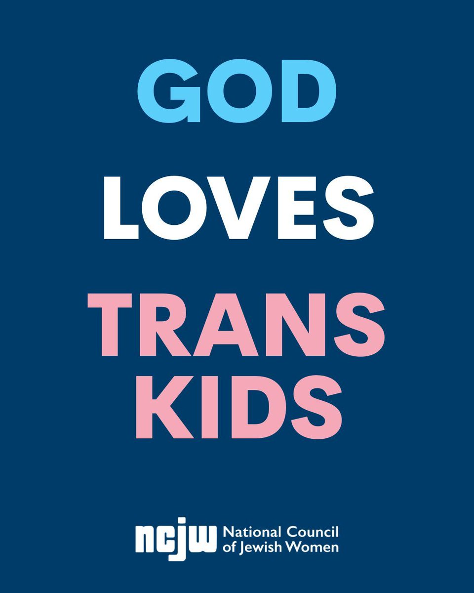 NCJW's tweet photo. We've said it before and we'll say it again. Gender affirming care is essential health care. Period. https://t.co/kwYjiAhwIU