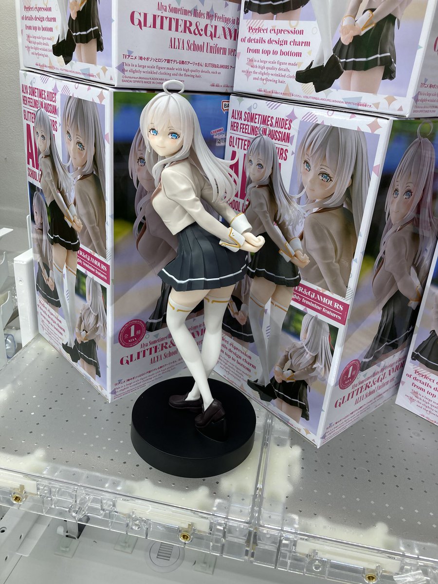 新作フィギュア展開しました！ #時々ボソッとロシア語でデレる隣の
