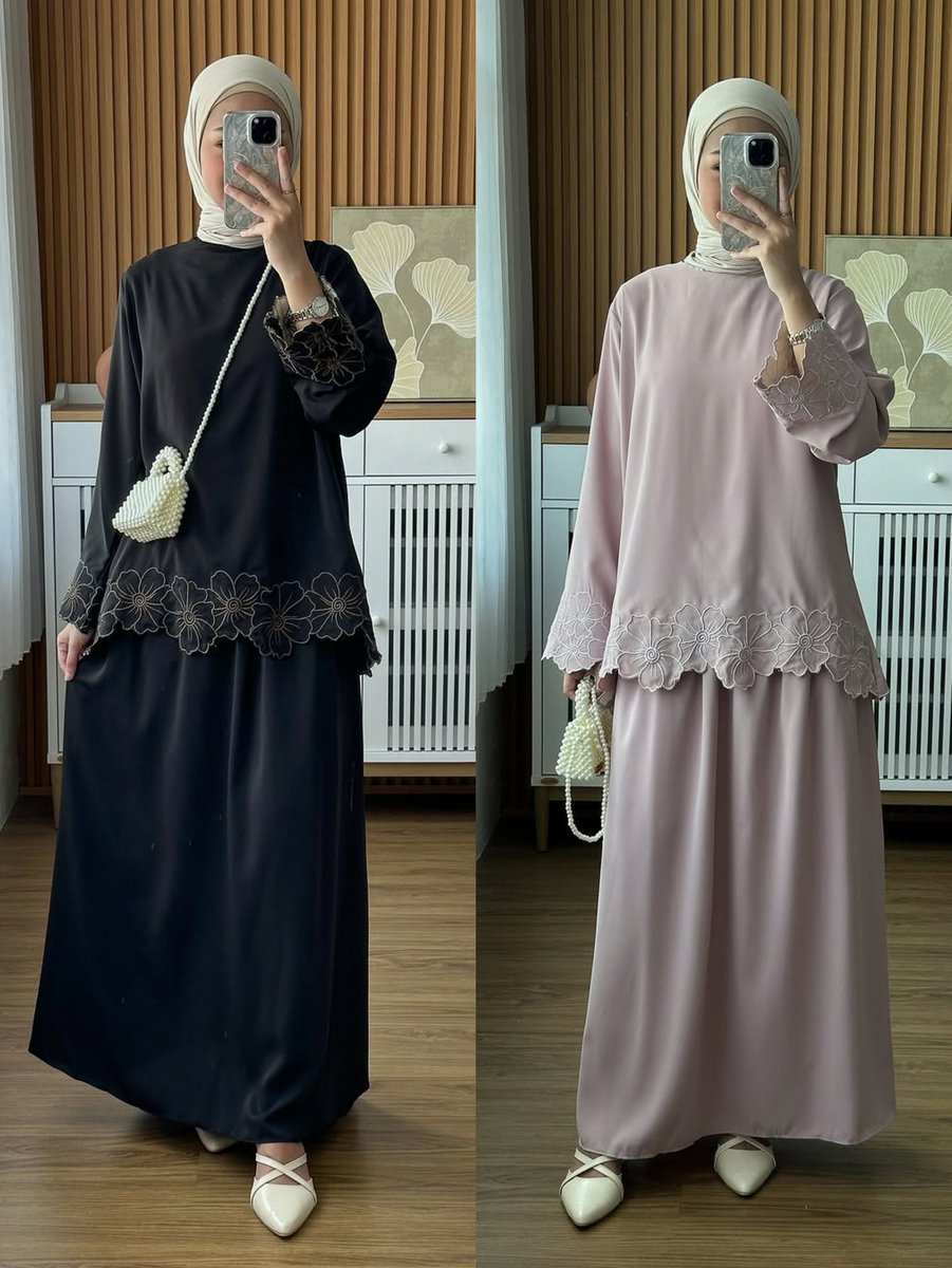 Lutfiaz21's tweet photo. SHOCK BANGET! Liat harga baju Lebaran tahun ini bikin dompet menjerit😫😫
Atasan tunik doang harganya udah diatas 200ribu. Itu masih belum termasuk bawahan, jilbab &amp; printilan lainnya 😭😭

So, aku kasih rekomendasi outfit Lebaran yang harganya terjangkau &amp; worth it buat dibeli👇🏻 https://t.co/Nf1VvPmGPq