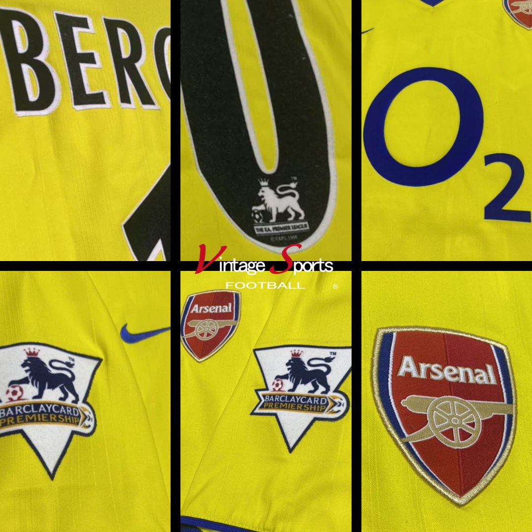 商品情報】吉祥寺店 【2003/04】#アーセナル #デニス・ベルカンプ 氏