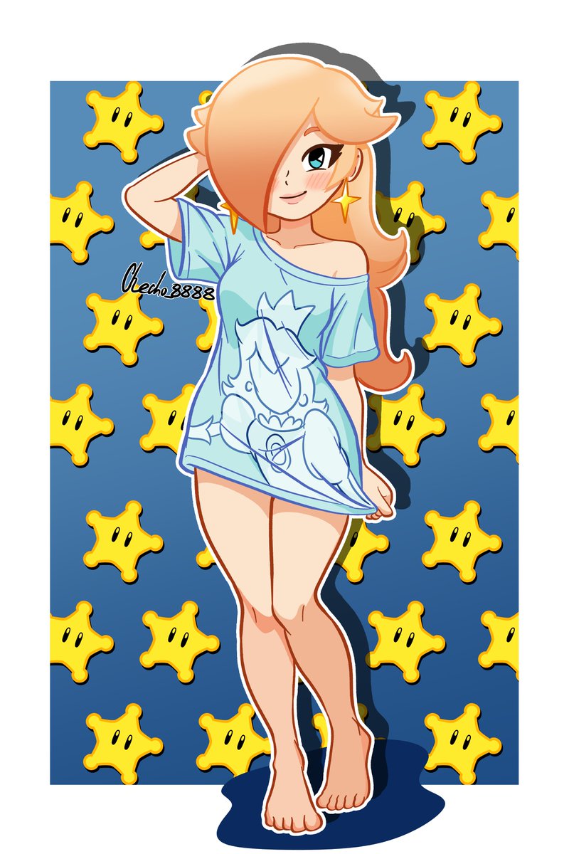 Rosalina and her pajamas
#SuperMarioGalaxy #Rosalina