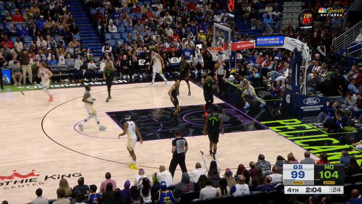 Needed a bucket
& Melt delivered.
📺 @NBCSAuthentic