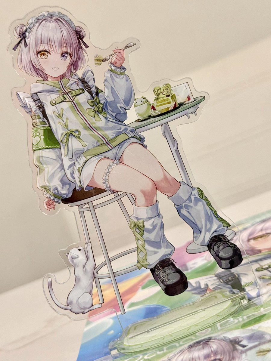 「イラスト描かせて頂いた「要 楽奈」さんのバースデーグッズイラストの見本を頂きまし」|藤真拓哉のイラスト