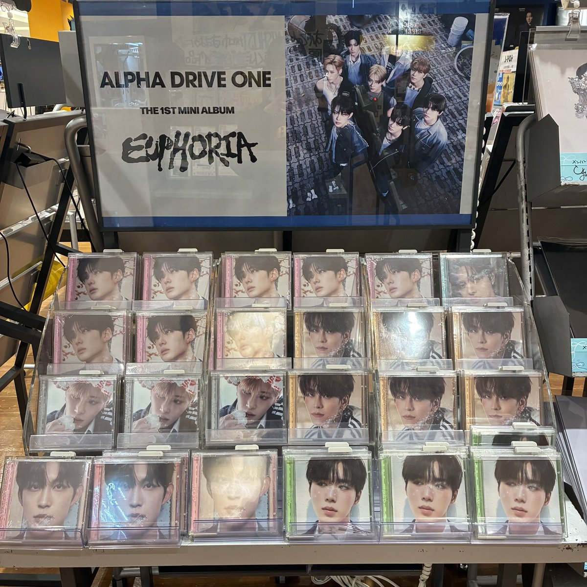 ALPHADRIVEONE】 THE 1ST MINI ALBUM『#EUPHORIA』 ⭐️JEWEL CASE Ver
