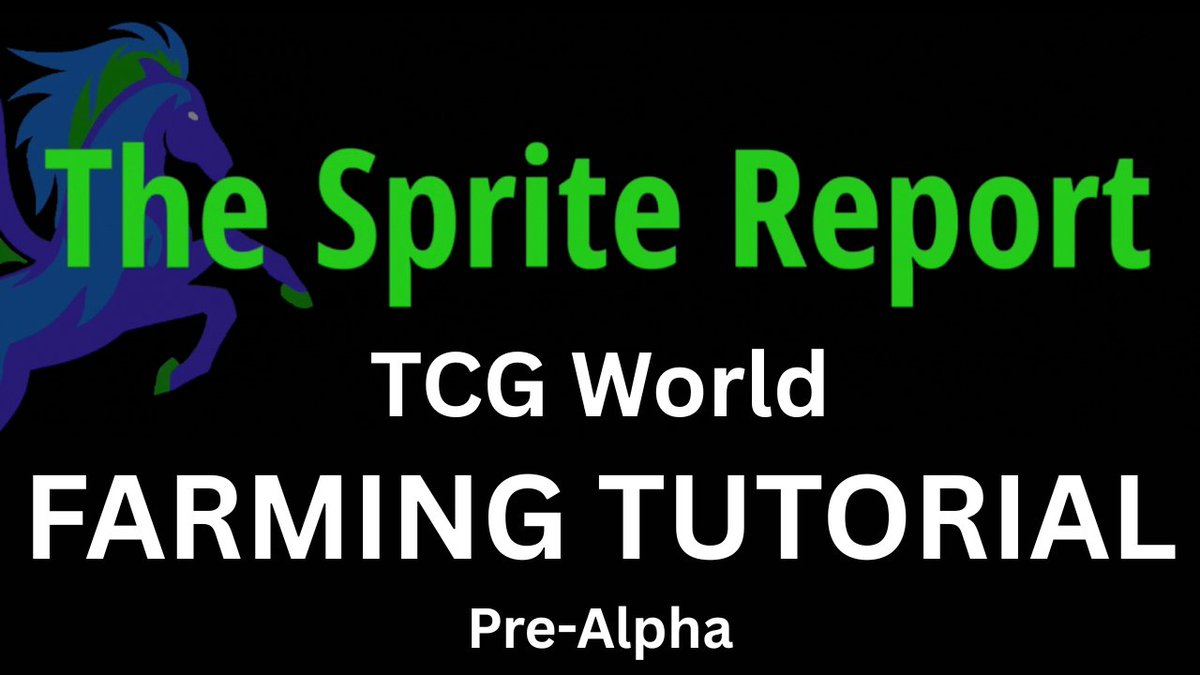 Here's my step-by-step farming tutorial for the TCG World Metaverse (Pre-Alpha Stage) <a href="/PlayTCGWorld/">TCG World</a> 

What everything in the menu means.
How to farm step by step.
What the produce is good for.
How to sell!

Like, Comment, Subscribe and Share to a Friend!  
youtu.be/lACTZmK0NWU