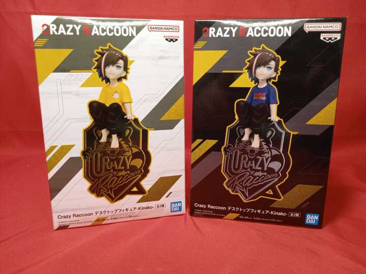 川口莉奈 アパレル コラボ アクリルスタンド Crazy Raccoon 