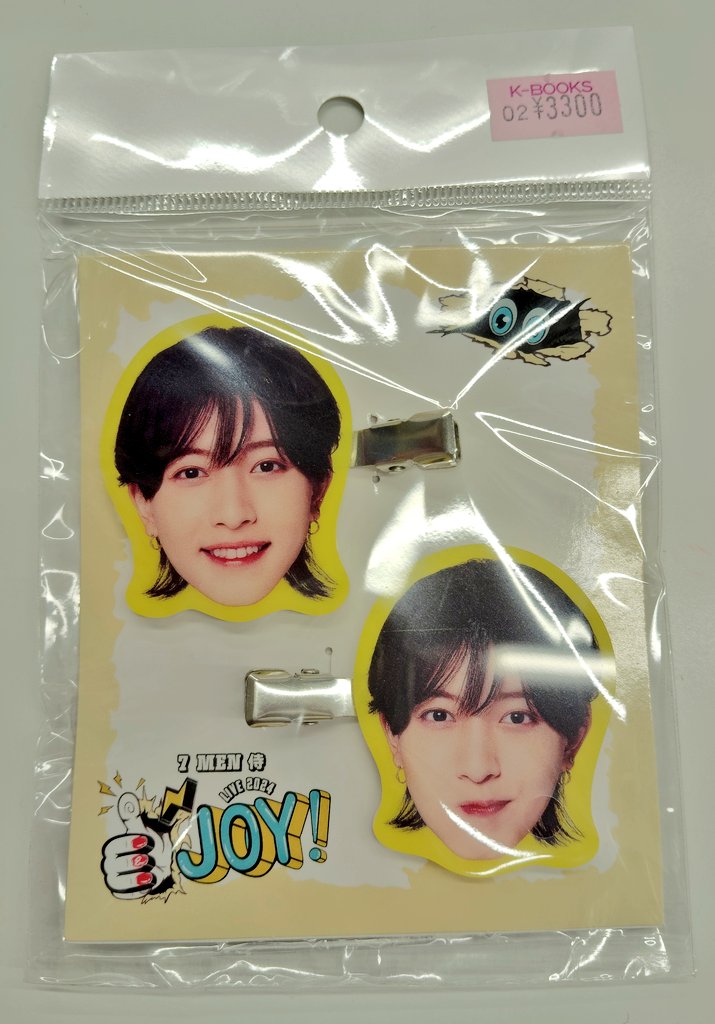 K@グッズ整理中ページ 入荷情報】 #KEYTOLIT #中村嶺亜 さんのヘアクリップが入荷致しました