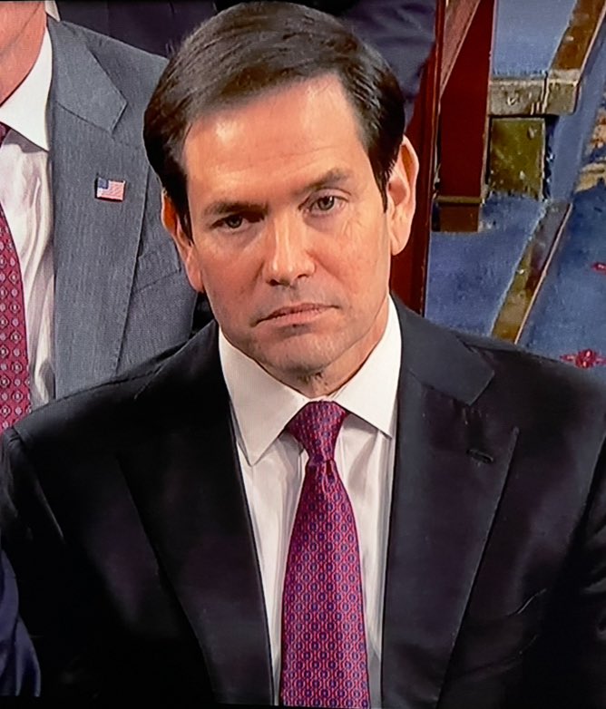 Why does Marco Rubio look so sad?