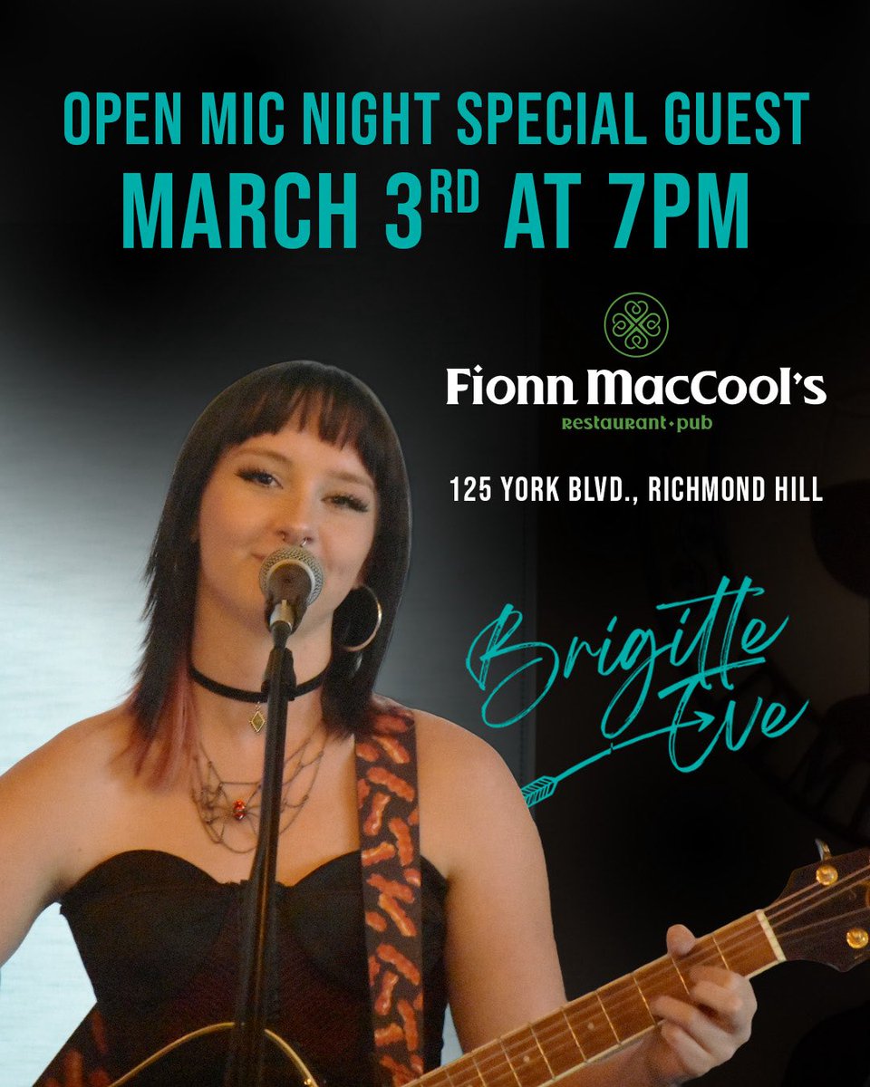 eve_brigitte's tweet photo. Be you bring your vibe your voice or instrument March 3rd! @Toronto_nian @openmicladies @livemusicblog #indiemusic #brigitte #og #bee https://t.co/WimGWCtcLr