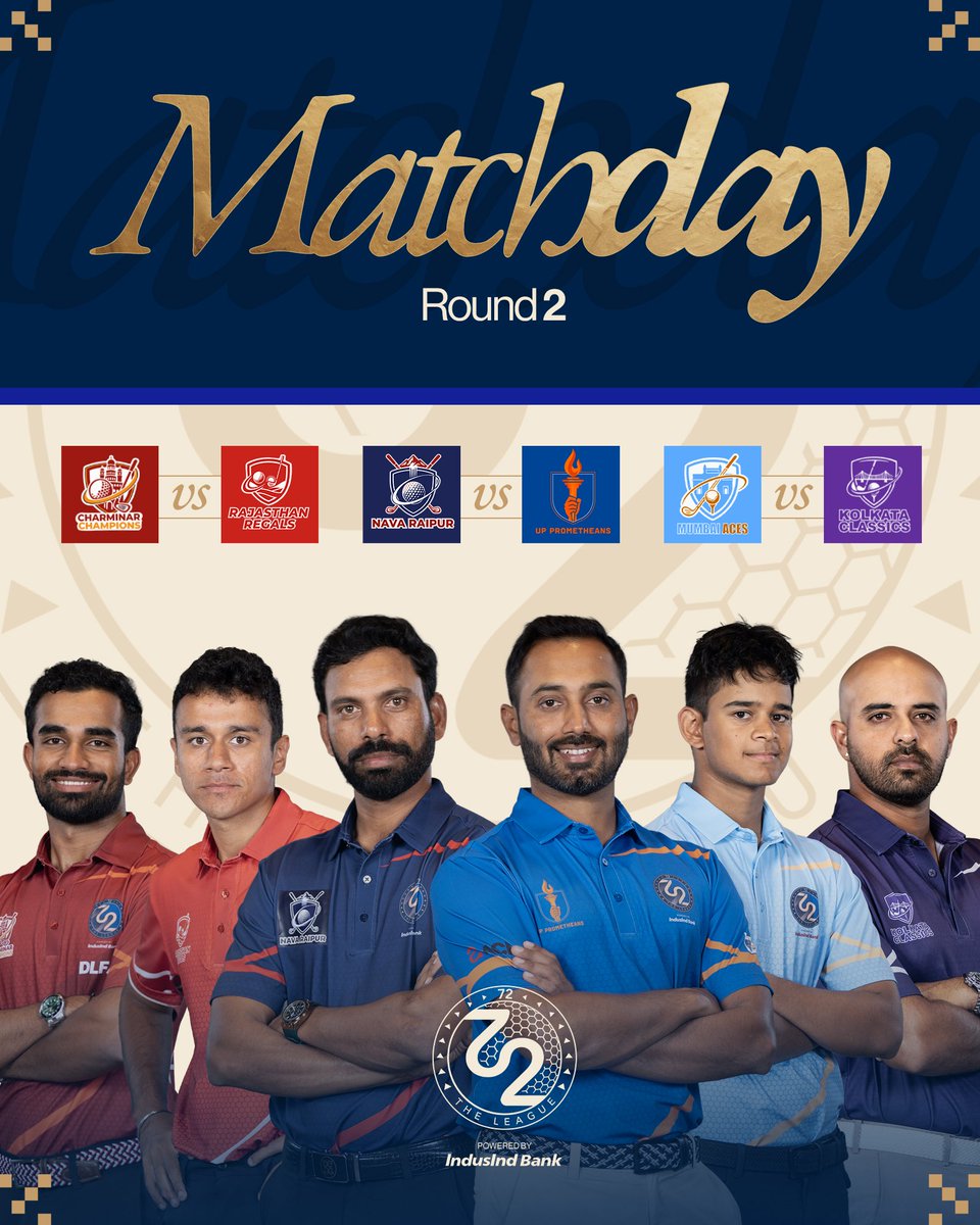 72theleague's tweet photo. New battles. Fresh momentum. Matchday, Round 2. 🔥⛳

Who steps up today at 72 The League? 👀💪
 
#72TheLeague https://t.co/wq9XxukFz2