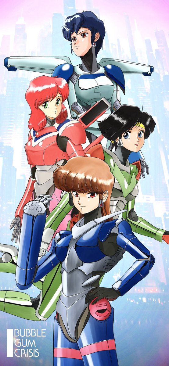 今日はバブルガムクライシス発売記念日。
39周年！
今夜はハリケーン！