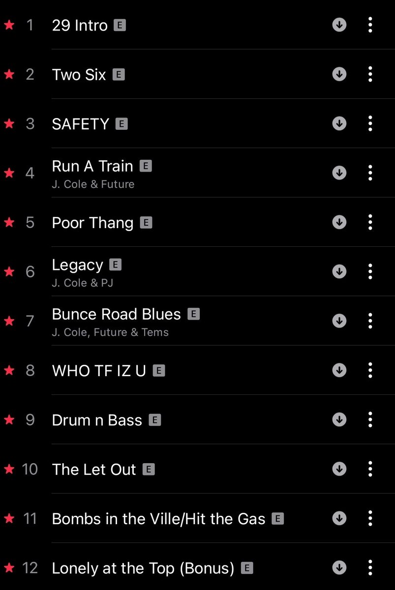Tysorandom24's tweet photo. These are all of my favorite songs on
The Fall Off ⬇️ https://t.co/O0ZRrzCF5S