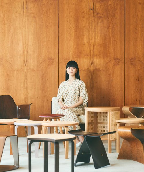 天童木工＞空間を自由に演出するラタンコネクトスツール by KASHIYUKA