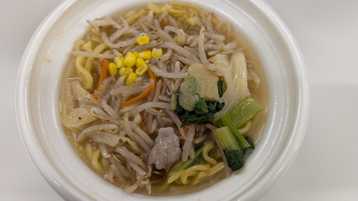 mdthen3's tweet photo. コク旨濃厚タンメン＠セブンチルド麺
野菜盛盛コク旨でプリプリ丸麺ですきに、こじゃんとうまいぜよ。 https://t.co/CyZo1nP8nW