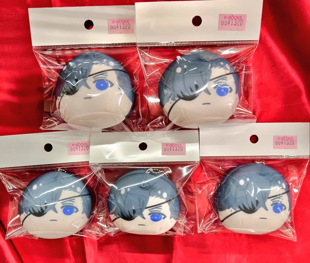 入荷情報】 『 #黒執事 』-寄宿学校編- おまんじゅうにぎにぎペア