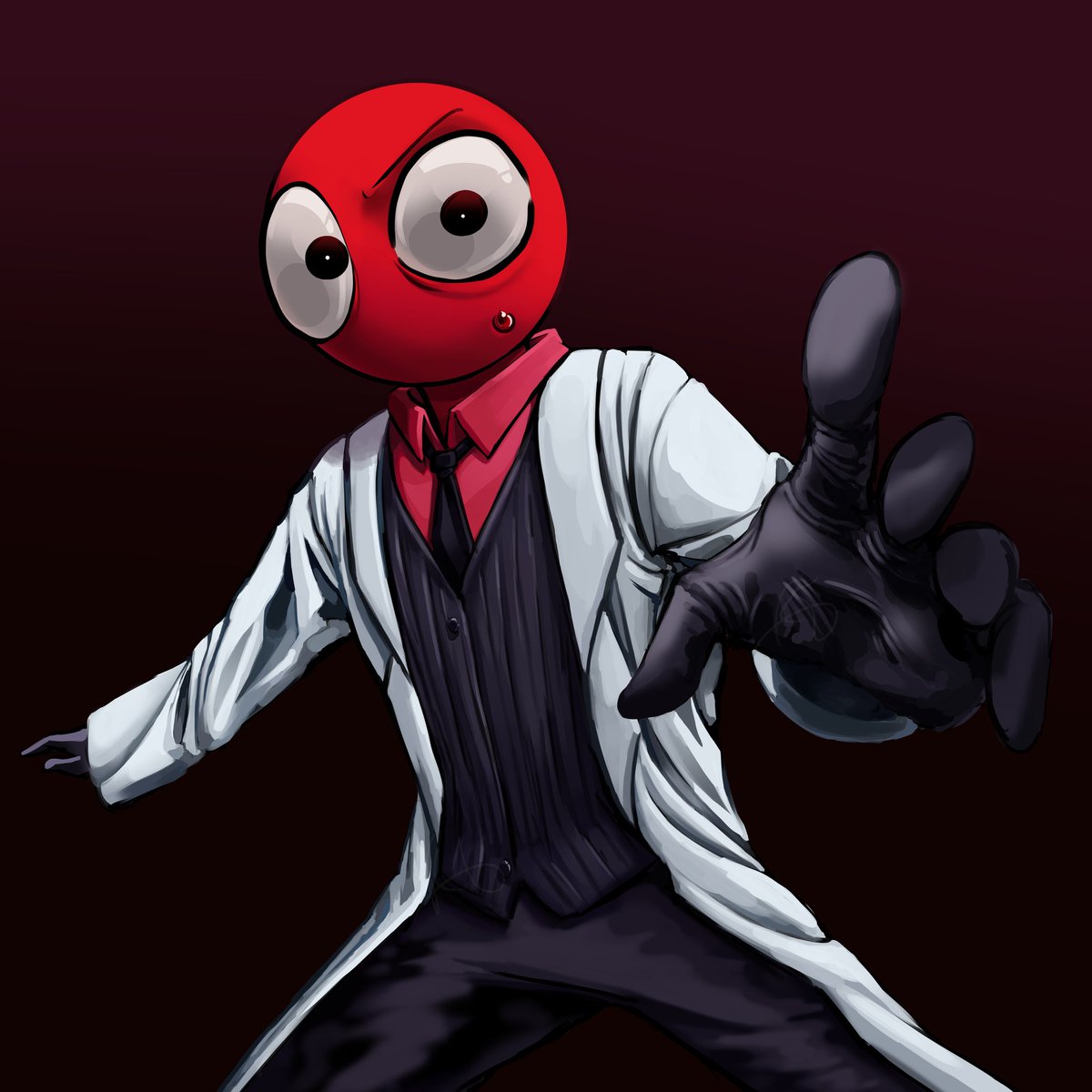 This lowk all I had time 4

Does he look nice? 🥹
#RainbowFriends #Red