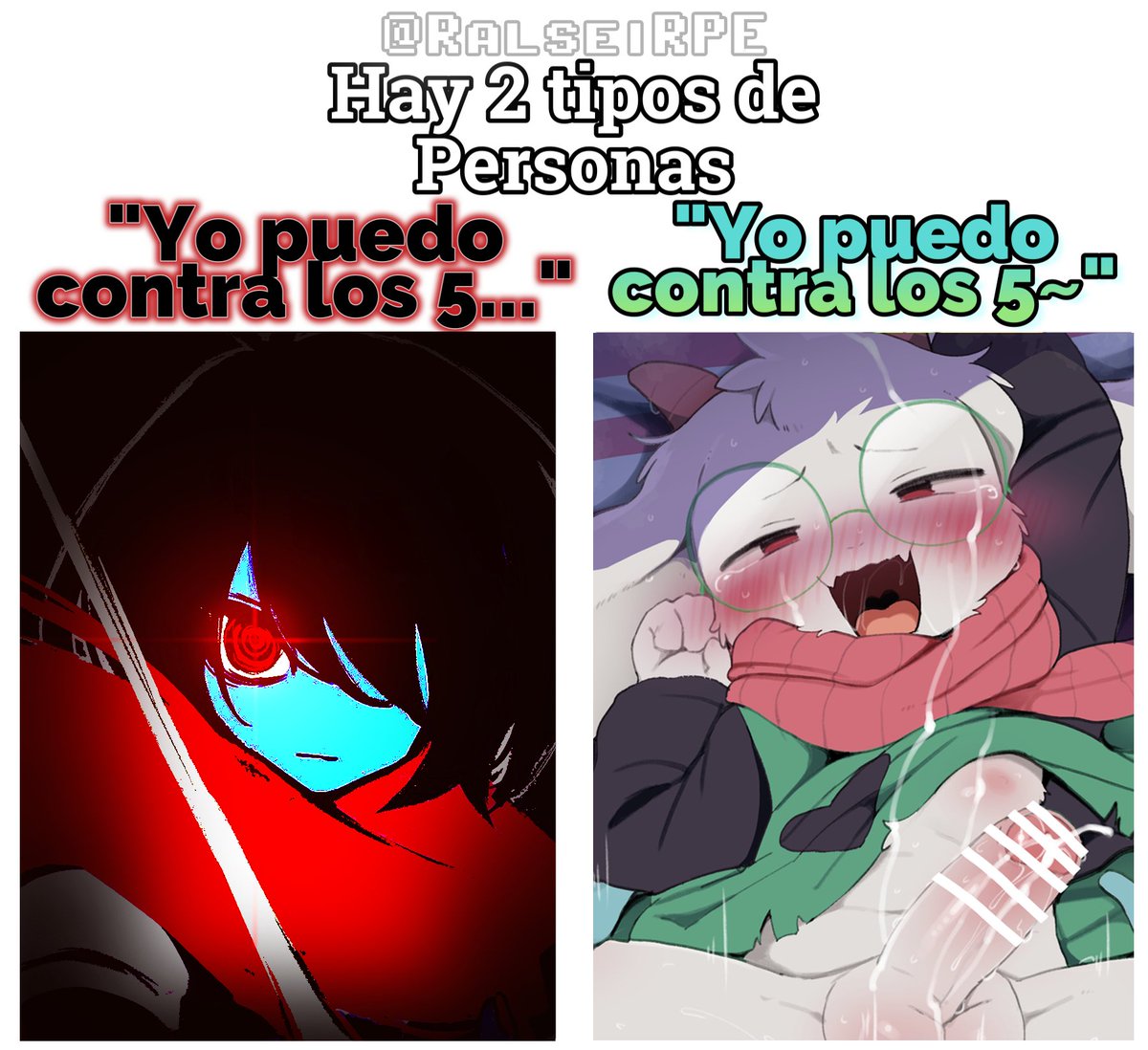 💚: y.. con mas de 5~ <//3

ᅠᅠᅠᅠ[ ♡ + ⟳] 
#NSFW - #RP - #RPE - #LewdRp - #DELTARUNE - #deltarule34