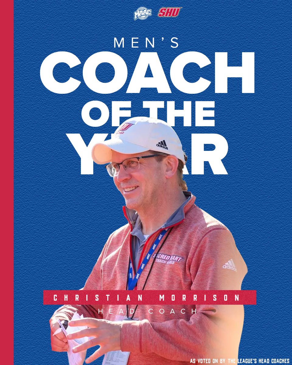 MetroConfSports's tweet photo. Your 2026 MAAC Men's & Women's Indoor Track & Field Coach of the Year!
π° https://t.co/Z6bBPd4aUS
#MAACITF https://t.co/PHetNsLA7F