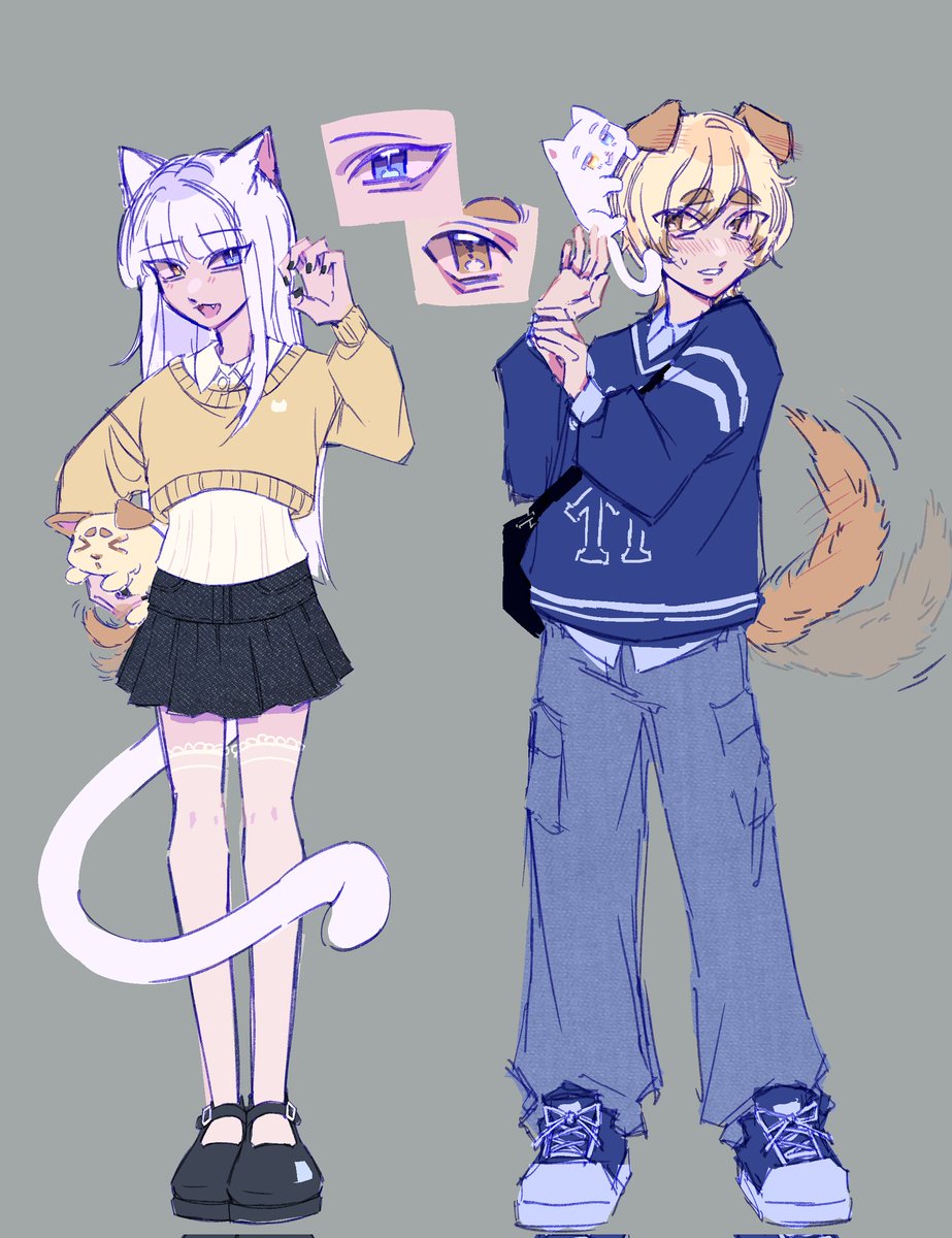 avantsilk's tweet photo. i wanna kiss a kitty.. 😽😽 #oc https://t.co/bGqunUhU2p