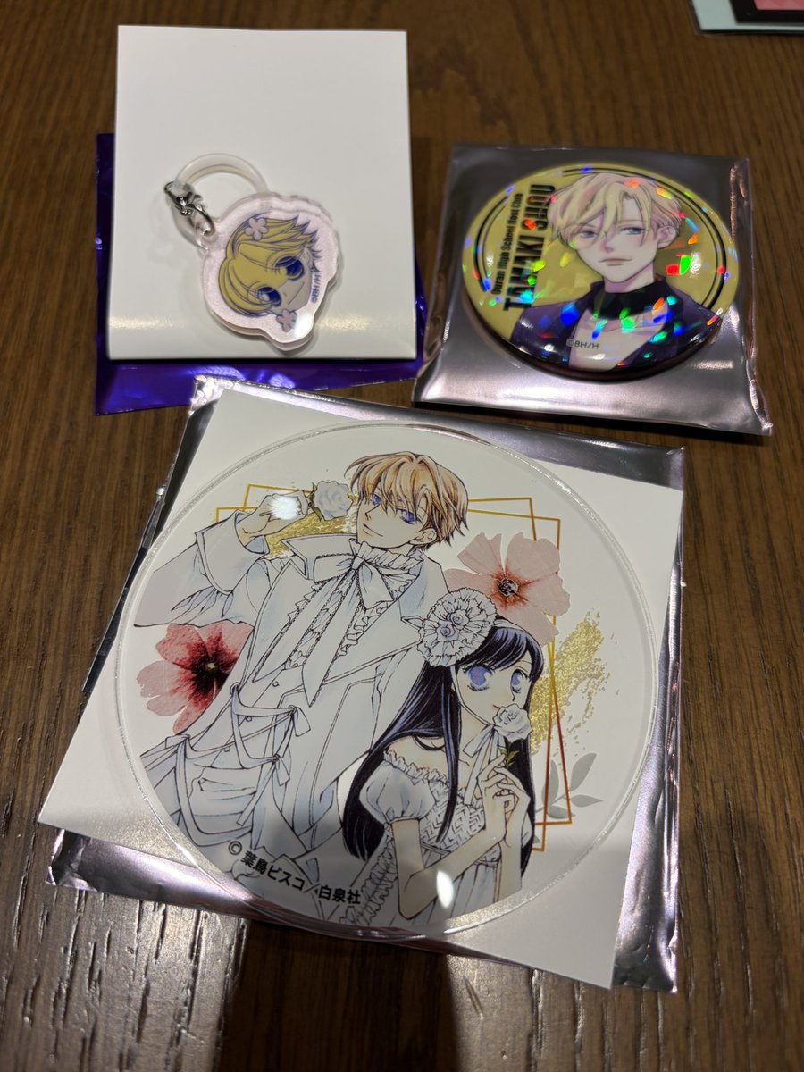 桜蘭高校ホスト部コラボカフェ 交換 「求」4枚目コースター アクリル