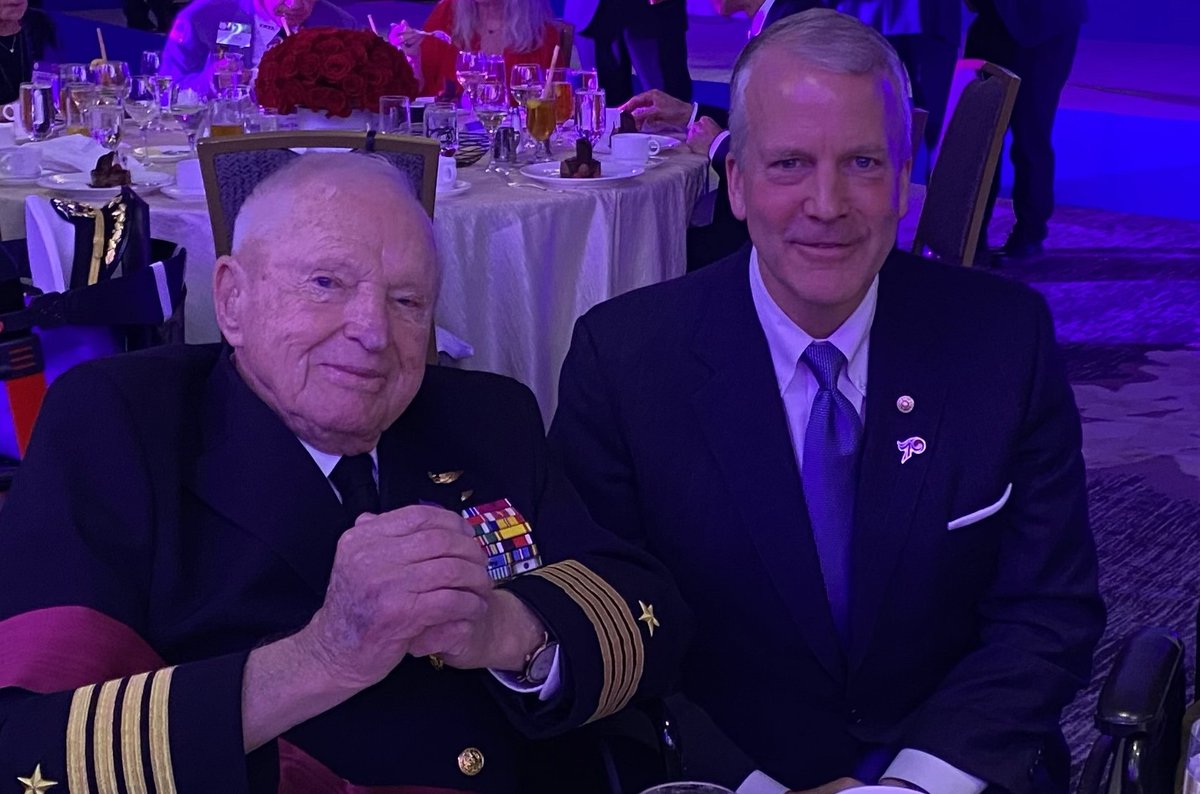 Captain E. Royce Williams’ heroism in the Korean War—classified for more than 50 years—stands among the greatest feats in naval aviation history. I was honored to meet Captain Williams in 2023 at a special event hosted by Korean President Yoon honoring surviving Korean War