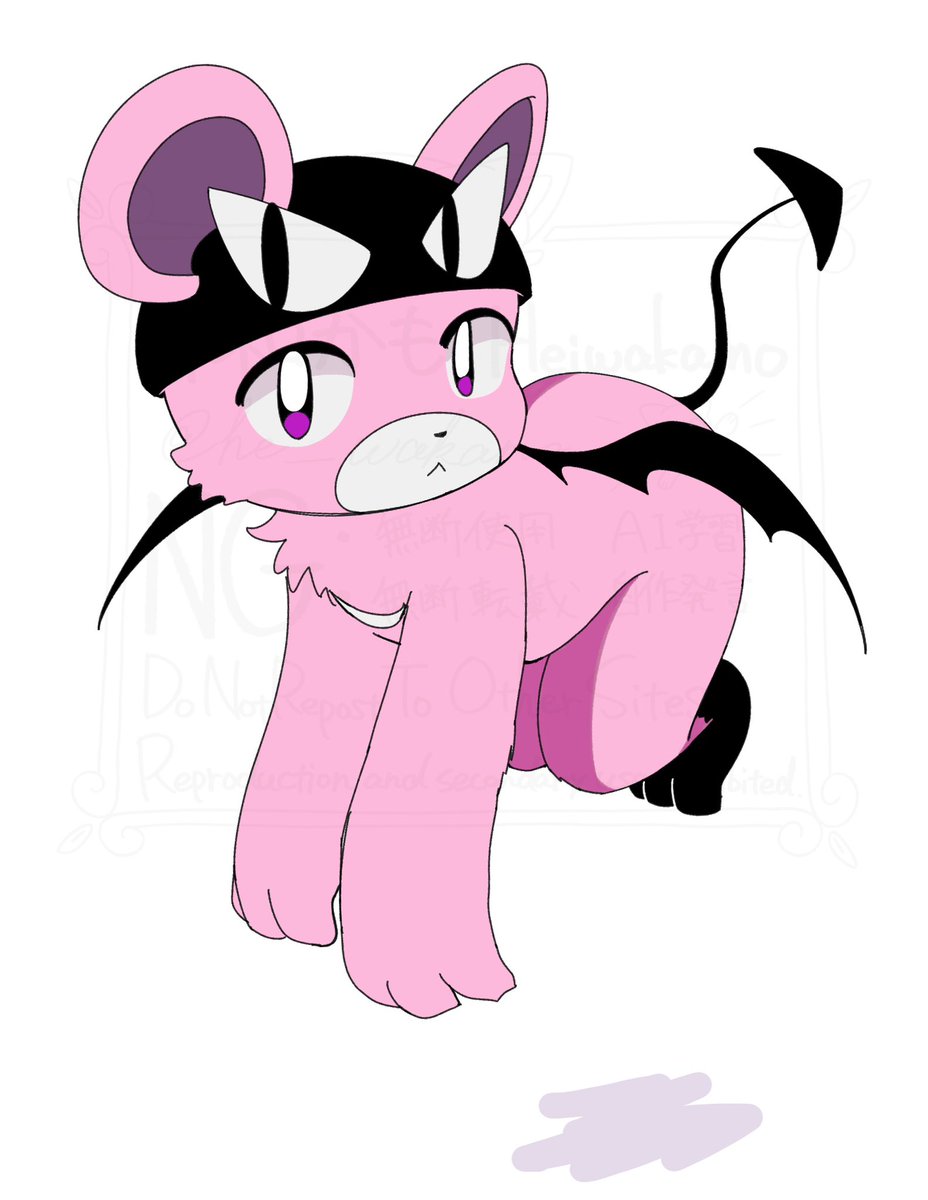 #イラスト #創作 #ケモノ
😈🧸
