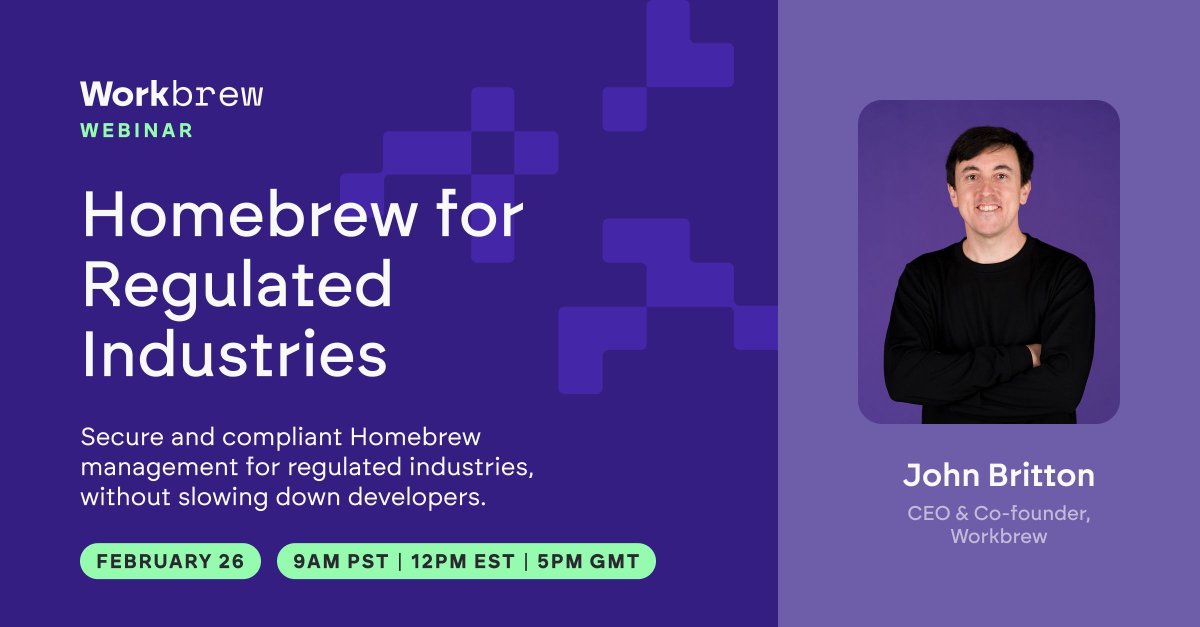 Workbrew tweet media