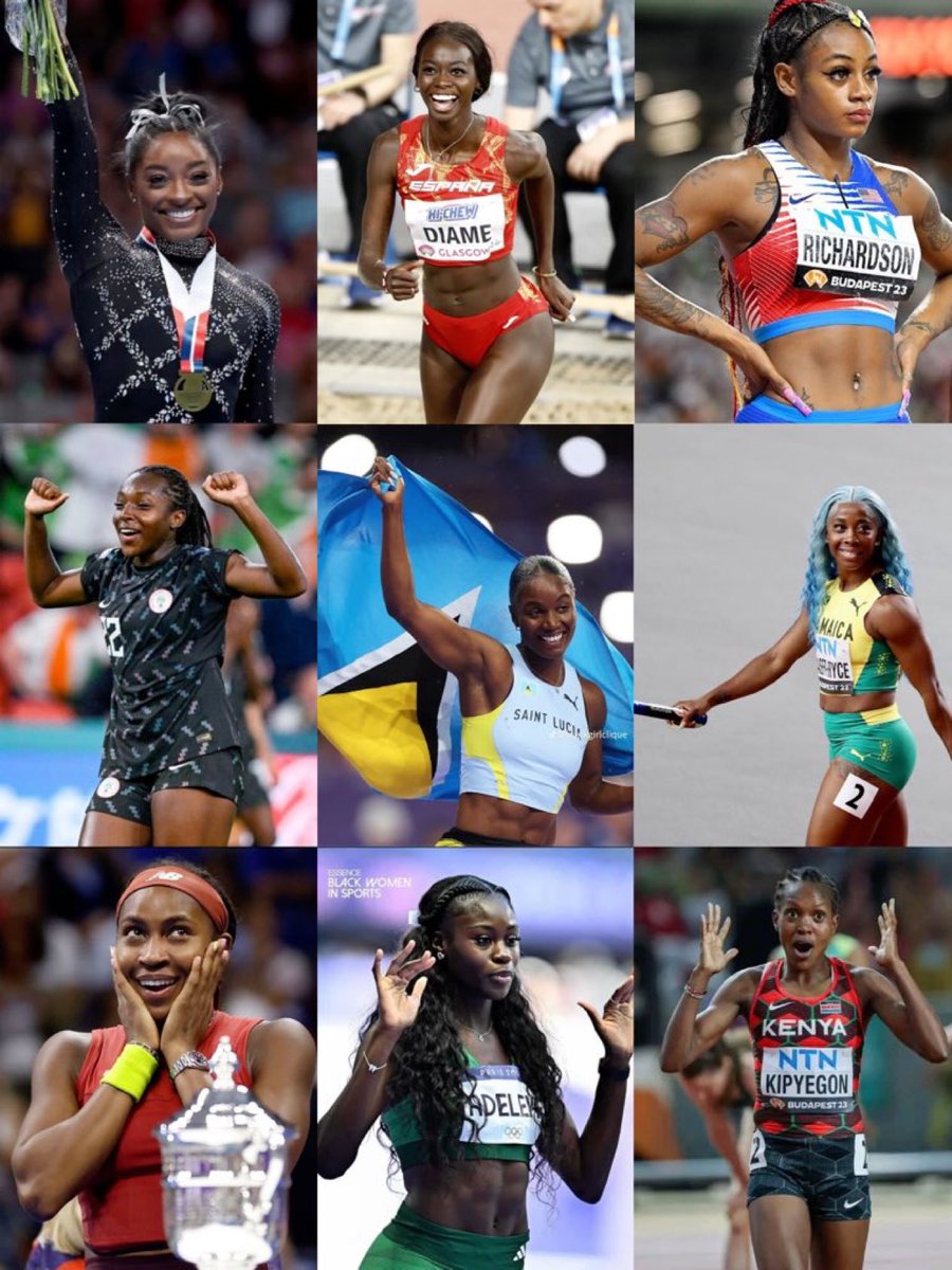 blacktwiterthrd's tweet photo. Happy Black History Month!

Black Female Athletes Edition 😍 https://t.co/TL2w8jHArX