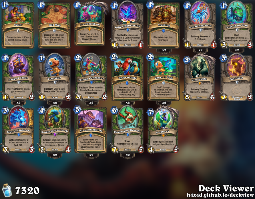 SidisiTV's tweet photo. February Legend w my Brutish Quest list again! Climbed from D5 last couple days but played mostly on mobile.
Struggled to make my other off meta experiments Legend worthy this month but we go agane in Marchπ²π₯Ή
Notesβ¬
#SidsLegend #sidtimewaysdecks #hs_hun https://t.co/HWeB8Ftp0X