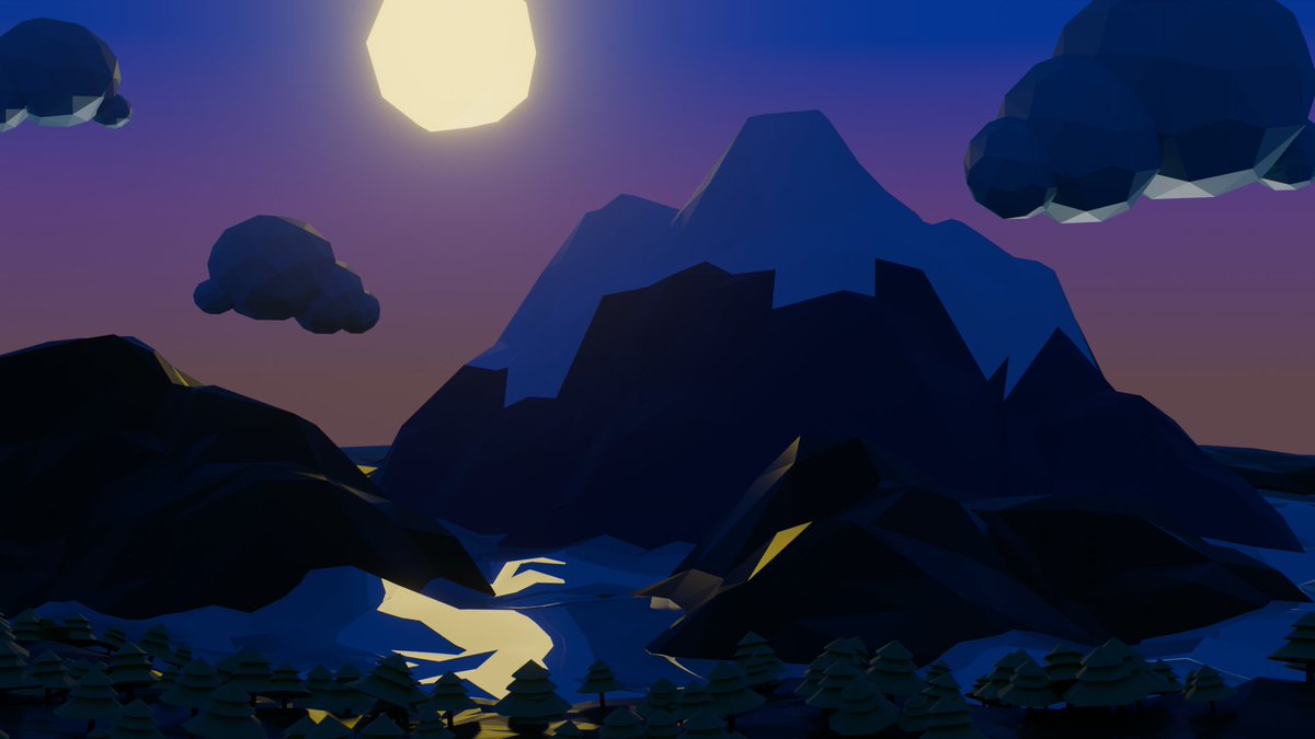 frontier_cat_xx's tweet photo. #blender #b3d #月 #moon #Night_view #夜景 #カサハラCG #ローポリ #low_polygon
カサハラCGさんのローポリ世界を参考に夜景にアレンジ、これで夜景素材が揃ったな
前から思っていたけど、カサハラさんのは現場仕込みだからかCG制作だけでなくて、光とカメラの使い方がとても勉強になるな https://t.co/9rPpRwfBeq