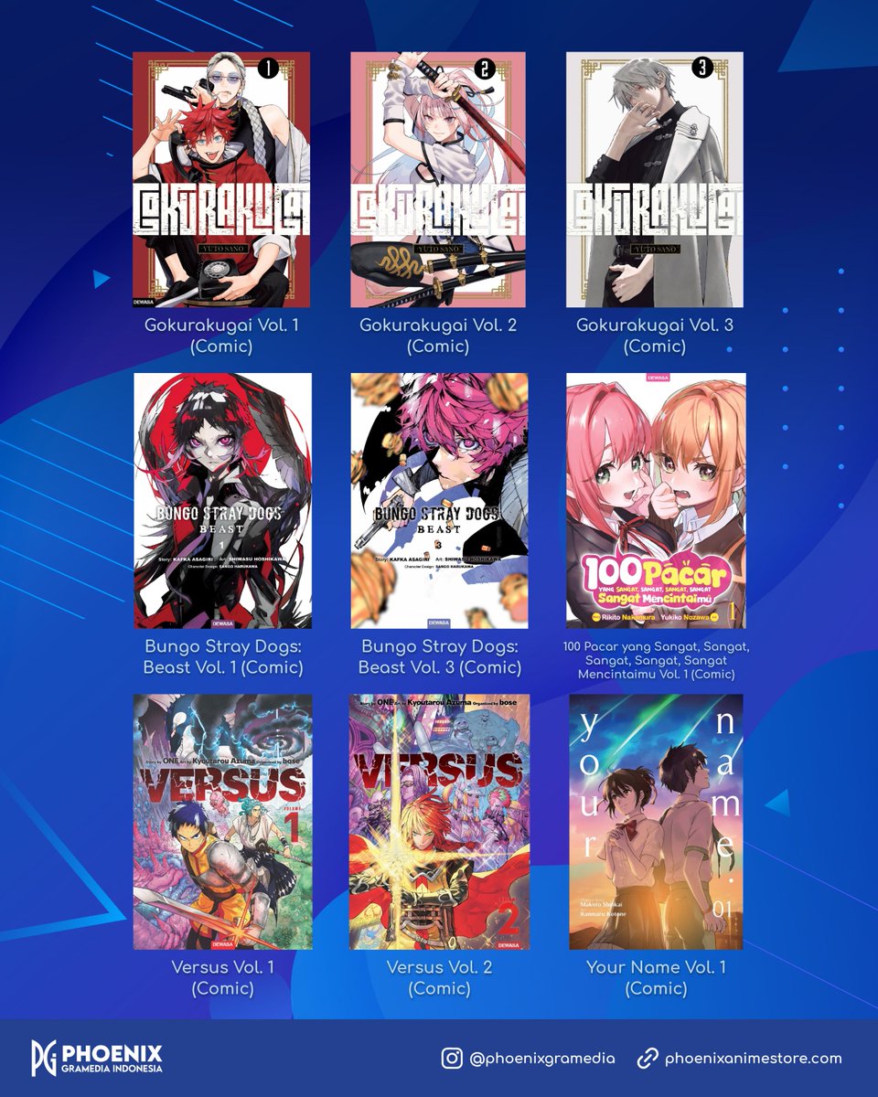 ATTENTION! REPRINT ALERT! 📢

Kabar gembira buat kamu yang kemarin belum kebagian! Bulan Maret makin seru dengan kembalinya judul-judul best seller dari Phoenix Gramedia Indonesia.

Segera amankan judul favoritmu di store Gramedia terdekat, marketplace, atau langsung meluncur ke