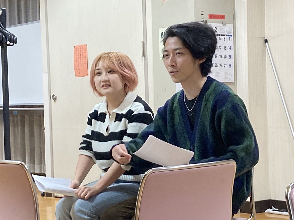 昨日は #テロクロ のお稽古

帰っちゃったらすぐ寝ちゃったので…

台本離してできることいっぱい増やして行きたいです。
普段の僕とは違うけどこんな風な自分も想像できちゃうなぁと思う役どころですw

ご予約はこちらから！

quartet-online.net/ticket/chucan3…