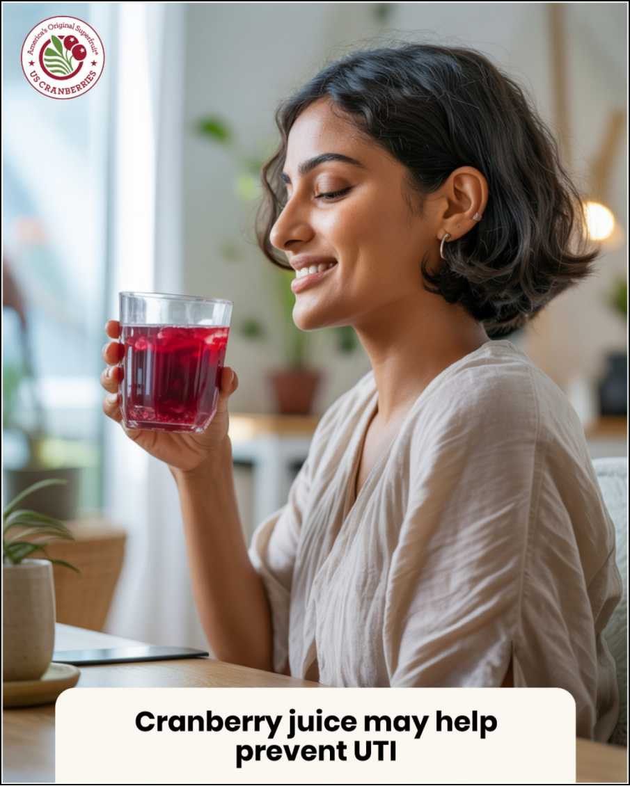 Cranberry juice is a tasty way to support your urinary tract health.
Make it a part of your routine and give your body a natural boost every day!
Learn more: uscranberries.in/kavita-devgan/
#thecranberryinstitute #cranberries #USCranberriesIndia #CranberryJuice #UTIHealth #HealthyHabits